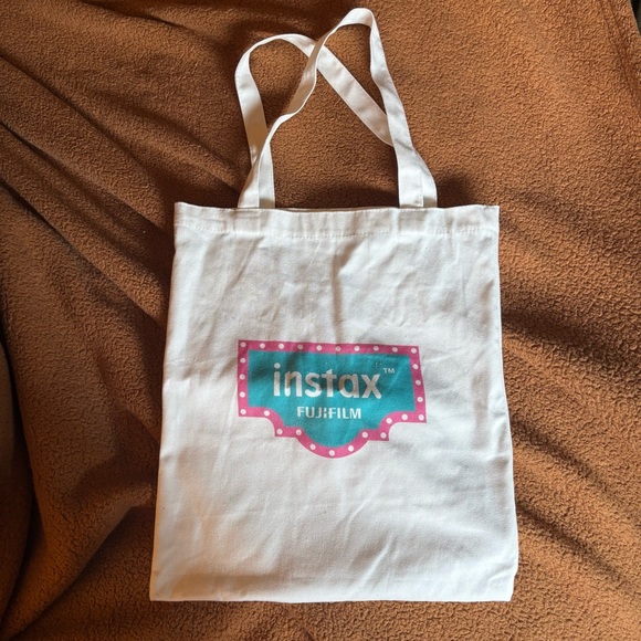 Instax Handbags - Instax Fujifilm White Tote Bag